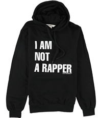 Elevenparis Mens I Am Not A Rapper Hoodie Sweatshirt, TW1