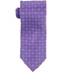 The Men's Store Mens Square Floret Silk Self-Tied Necktie