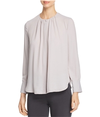 Armani Womens Shirred Pullover Blouse