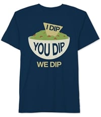 Hybrid Mens I Dip You Dip We Dip Graphic T-Shirt