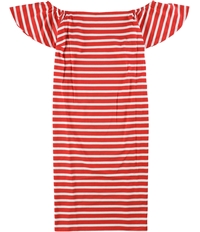 Ralph Lauren Womens Striped Shirt Dress, TW2