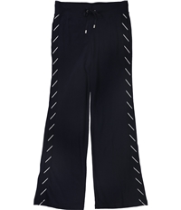 Ralph Lauren Womens Tuxedo Stripe Casual Sweatpants