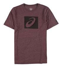Asics Mens Block Spiral Graphic T-Shirt