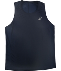 Asics Mens Silver Singlet Tank Top, TW1