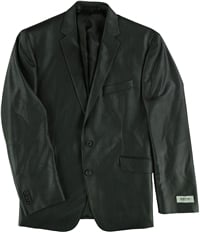 Kenneth Cole Mens Tonal Two Button Blazer Jacket, TW1