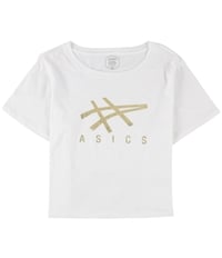 Asics Womens Foil Stripe Graphic T-Shirt