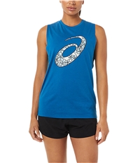 Asics Womens Cherry Blossom Muscle Tank Top