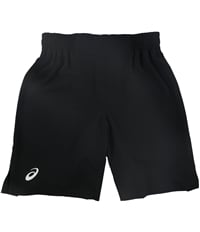 Asics Mens Solid Athletic Workout Shorts, TW1