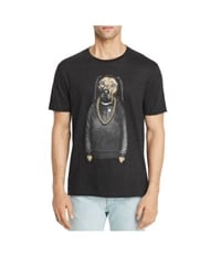 Elevenparis Mens Rap Dog Graphic T-Shirt, TW2