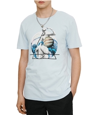 Elevenparis Mens Abstract Graphic T-Shirt, TW1