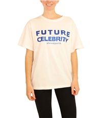 Elevenparis Womens Future Celebrity Graphic T-Shirt