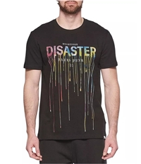 Elevenparis Mens Disaster Graphic T-Shirt