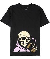 Elevenparis Mens Skeleton Graphic T-Shirt