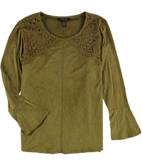 Style & Co. Womens Lace Trim Pullover Blouse, TW3