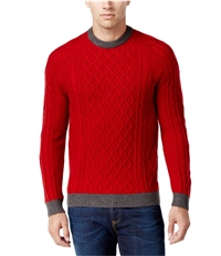 Club Room Mens Cable Knit Pullover Sweater, TW5