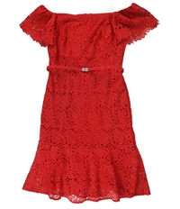Ralph Lauren Womens Lace Midi Dress, TW2