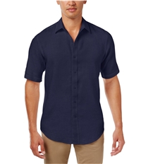 Club Room Mens Garment Dyed Button Up Shirt, TW1
