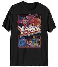 Jem Mens 8-Bit Heroes And Villians Graphic T-Shirt