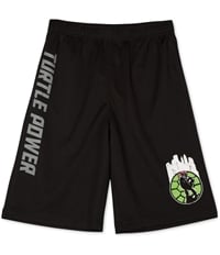 Nickelodeon Boys Tmnt Turtle Power Athletic Workout Shorts