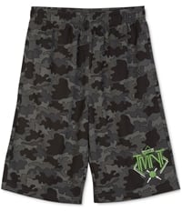 Nickelodeon Boys Tmnt Camo Athletic Workout Shorts
