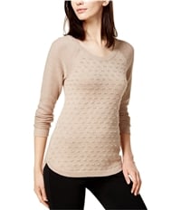 Maison Jules Womens Dot Pullover Sweater, TW1