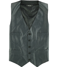 Kenneth Cole Mens Pinstripe Five Button Vest, TW1