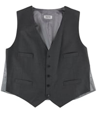 Kenneth Cole Mens Contrast Five Button Vest