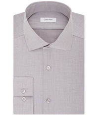 Calvin Klein Mens Non-Iron Button Up Dress Shirt, TW15