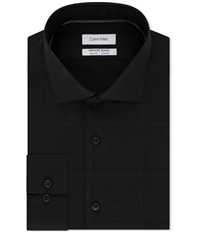 Calvin Klein Mens Infinite Button Up Dress Shirt, TW1