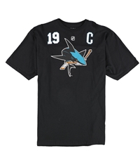 Reebok Mens San Jose Sharks Graphic T-Shirt, TW1