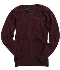 Marc Ecko Mens V-Neck Cadet Knit Sweater