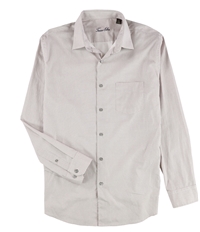Tasso Elba Mens Essential Woven Button Up Shirt