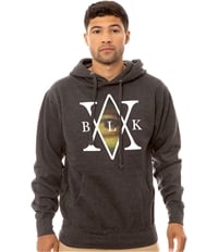 Black Scale Mens The Mona's Traditional Hoodie Sweatshirt
