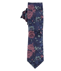 Bar Iii Mens Abernathy Floral Self-Tied Necktie