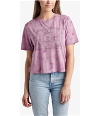 Reef Womens Shimmer Crop Graphic T-Shirt