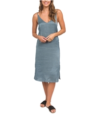 Hurley Womens Tie Back Slip Dress, TW1