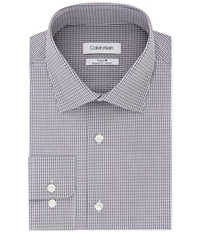 Calvin Klein Mens Steel Classic Button Up Dress Shirt