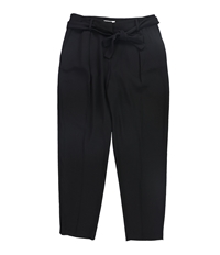 Bar Iii Womens Belted Straight Casual Wide Leg Pants