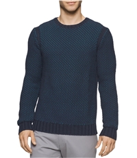 Calvin Klein Mens Textured Knit Sweater, TW3