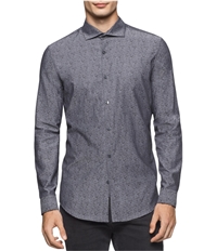 Calvin Klein Mens Cotton Button Up Shirt, TW3
