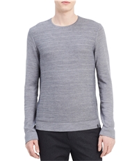 Calvin Klein Mens Textured Stripe Pullover Sweater