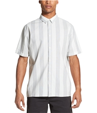 Dkny Mens Striped Button Up Shirt, TW3