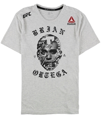 Reebok Mens Brian Ortega Graphic T-Shirt