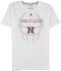 Adidas Mens Nebraska Graphic T-Shirt, TW1