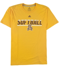 Adidas Mens Asu Softball Graphic T-Shirt