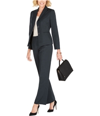 Le Suit Womens Striped Two Button Blazer Jacket, TW1
