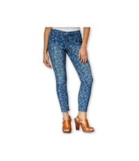 Maison Jules Womens Floral Skinny Fit Jeans