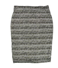 Bar Iii Womens Textured Wave Pencil Skirt