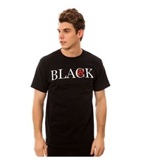 Black Scale Mens The Anarchy Logotype Graphic T-Shirt