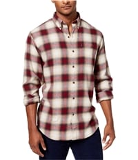 G.H. Bass & Co. Mens Fireside Flannel Button Up Shirt, TW4
